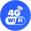 Kết nối Wifi Hotspot 4G