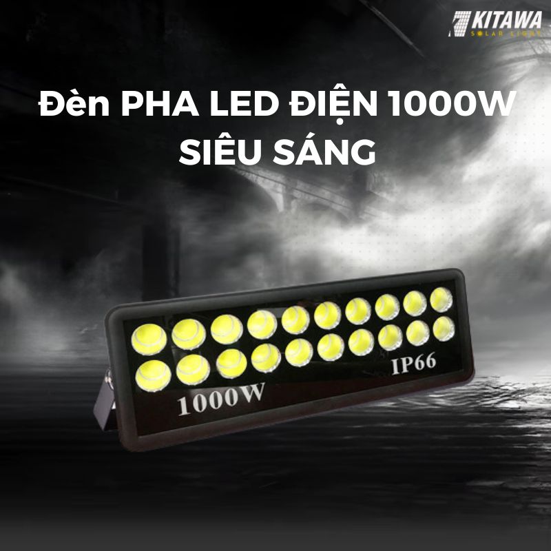 Đèn pha LED điện 1000W chống chói AC.DP01.1000