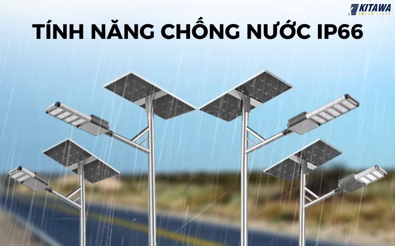 đèn đường công trình năng lượng mặt trời 100w