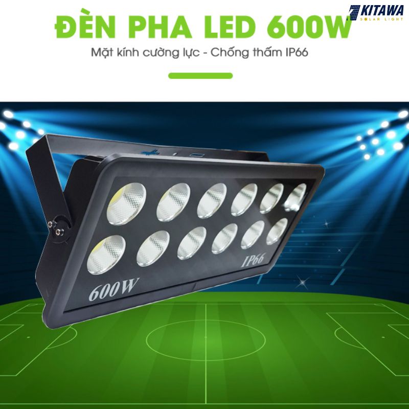 Đèn pha LED điện 600W chống chói AC.DP01.600