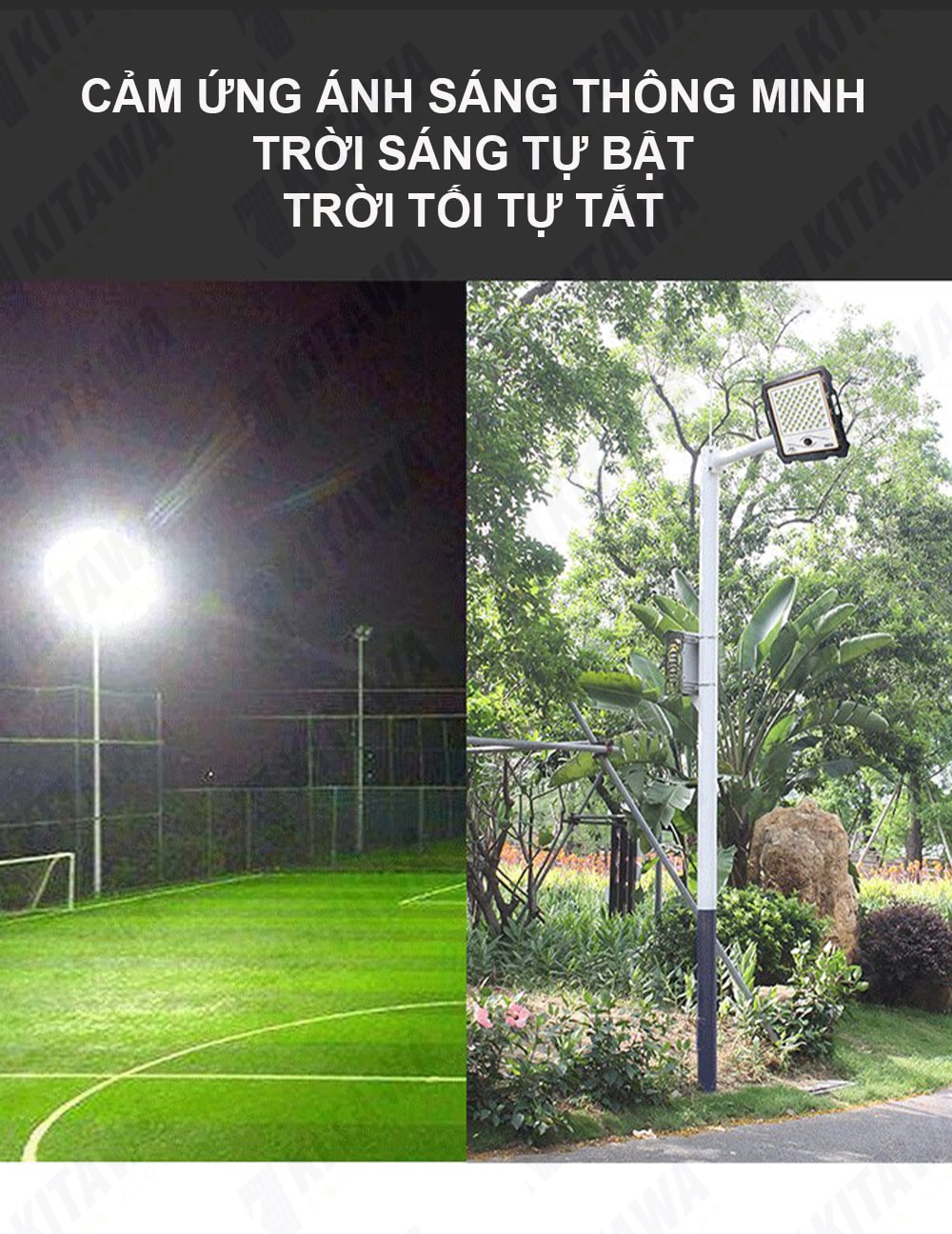 Đèn pha năng lượng mặt trời
