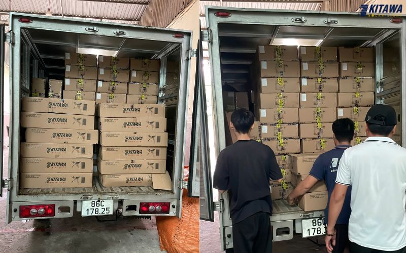 giao đèn đường năng lượng 300W cho UBND xã Vĩnh Lợi, Sóc Trăng