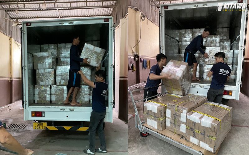 Giao 200 đèn năng lượng mặt trời cho khu công nghiệp tại Đồng Nai