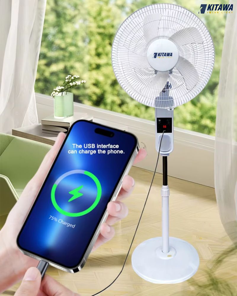 quạt năng lượng mặt trời 30w