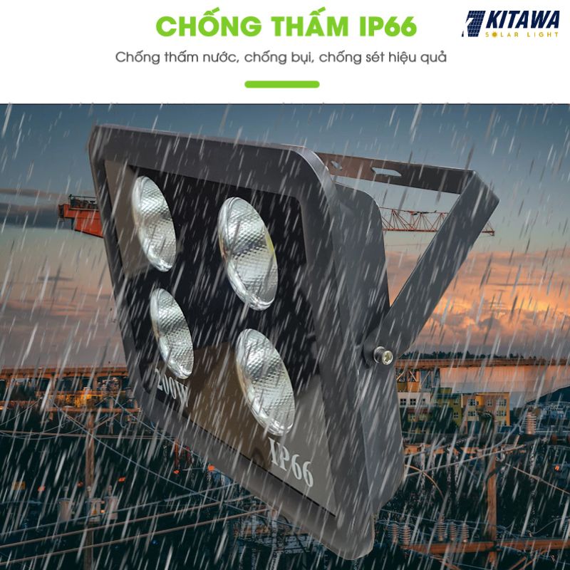 Đèn pha LED điện 200W chống chói AC.DP01.200