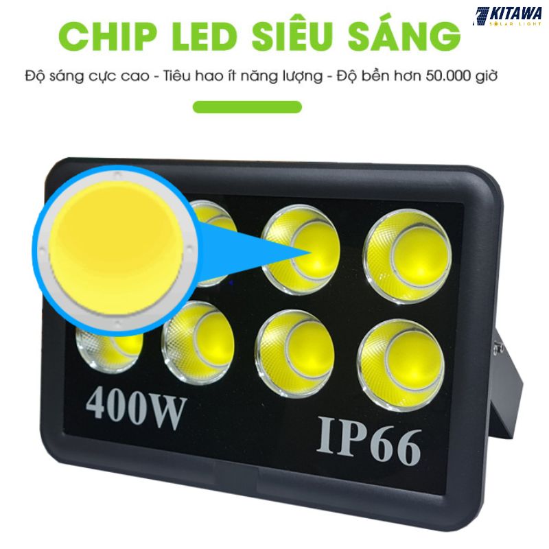 Đèn pha LED điện 400W chống chói AC.DP01.400