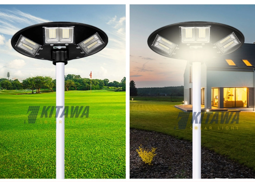 Đèn năng lượng mặt trời hình đĩa bay