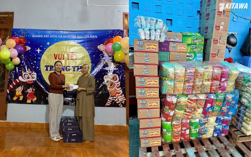KITAWA đồng hành tài trợ chương trình “Trung thu cho em” tại Đắk Nông