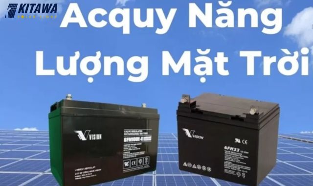 Acquy axit chì là thiết bị lưu trữ điện năng hiệu quả