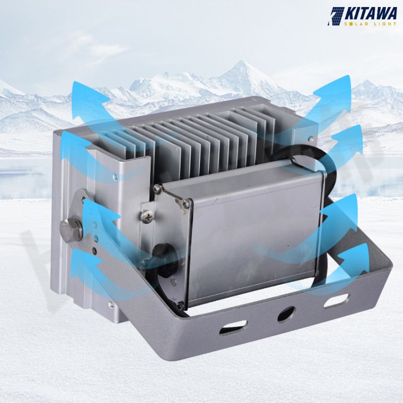 đèn pha COB năng lượng mặt trời 40W CT.DP02.40