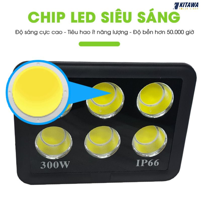 Đèn pha LED điện 300W chống chói AC.DP01.300