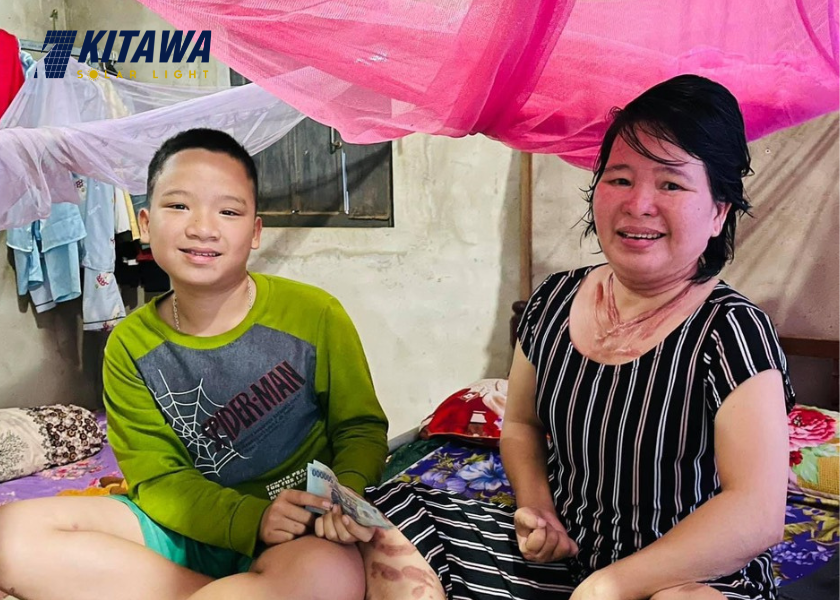 Kitawa ủng hộ gia đình có hoàn cảnh khó khăn tại Đắk Lắk