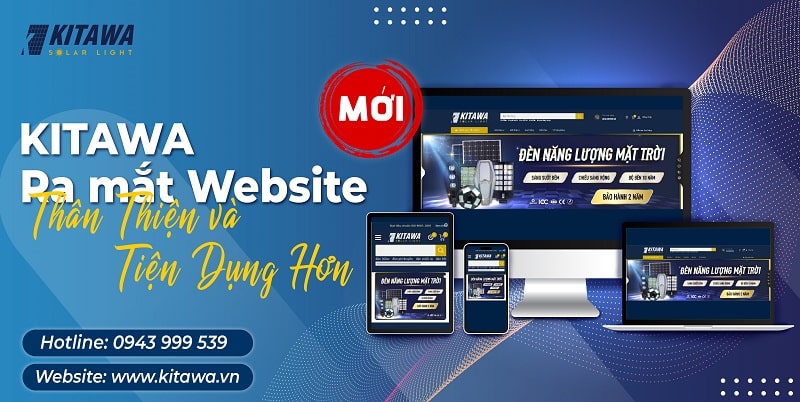 KITAWA chuẩn bị ra mắt Website mới