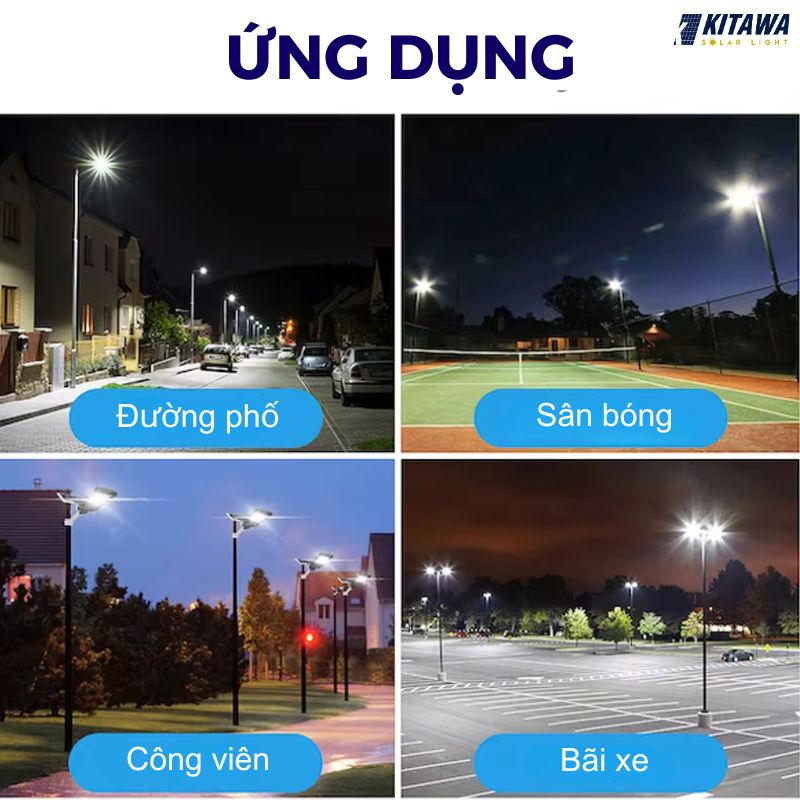 đèn đường năng lượng mặt trời 100W 2 khoang BC1100