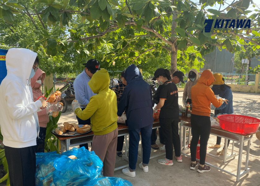 Kitawa tổ chức từ thiện ở Ninh Thuận