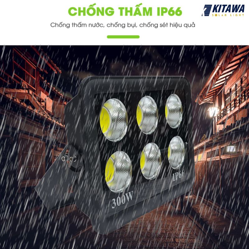 Đèn pha LED điện 300W chống chói AC.DP01.300