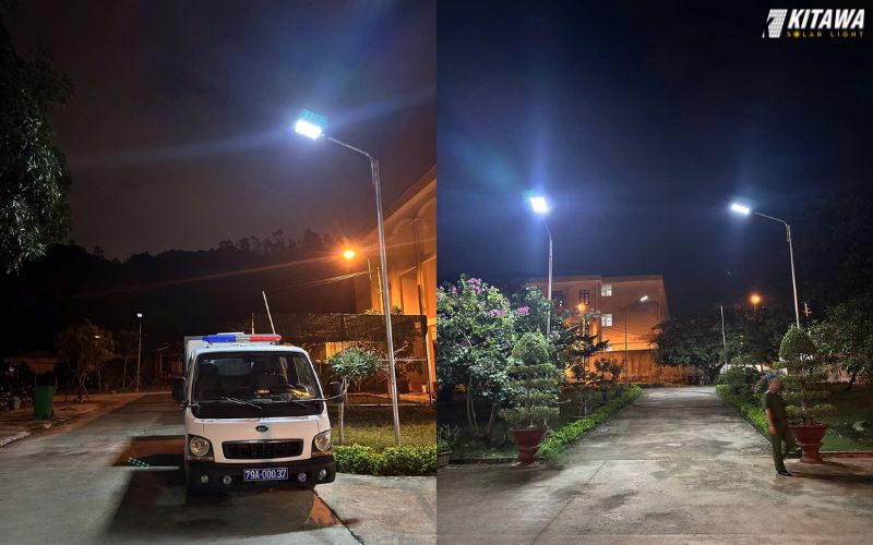 KITAWA lắp đặt đèn năng lượng mặt trời cho Bệnh viện Lao và bệnh Phổi Khánh Hòa