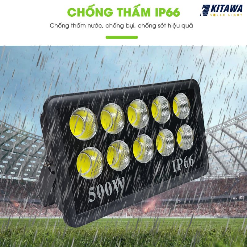 Đèn pha LED điện 500W chống chói AC.DP01.500