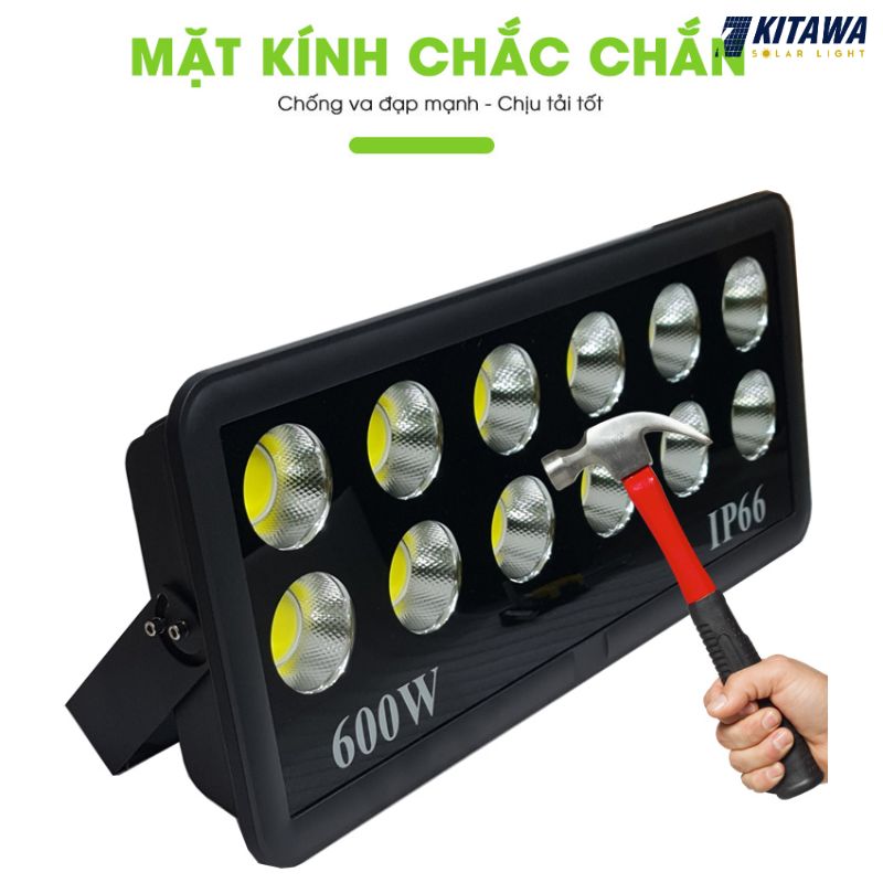 Đèn pha LED điện 600W chống chói AC.DP01.600