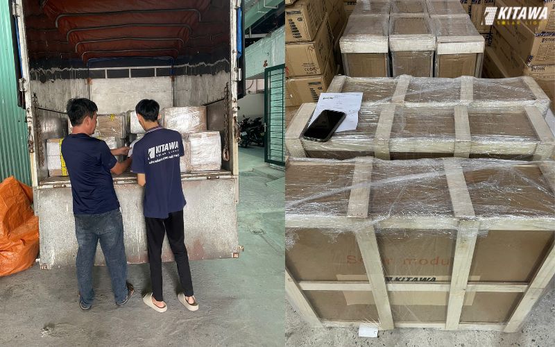 KITAWA bàn giao 100 đèn năng lượng mặt trời cho khu dân cư tại Bình Định