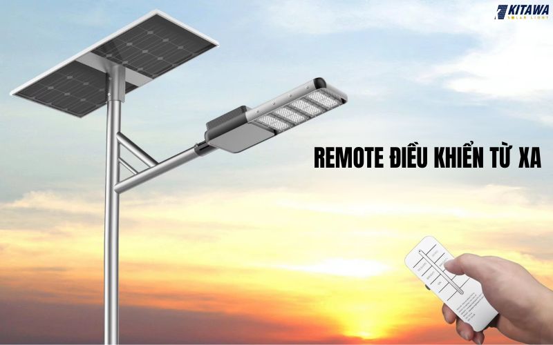 đèn đường công trình năng lượng mặt trời 100w