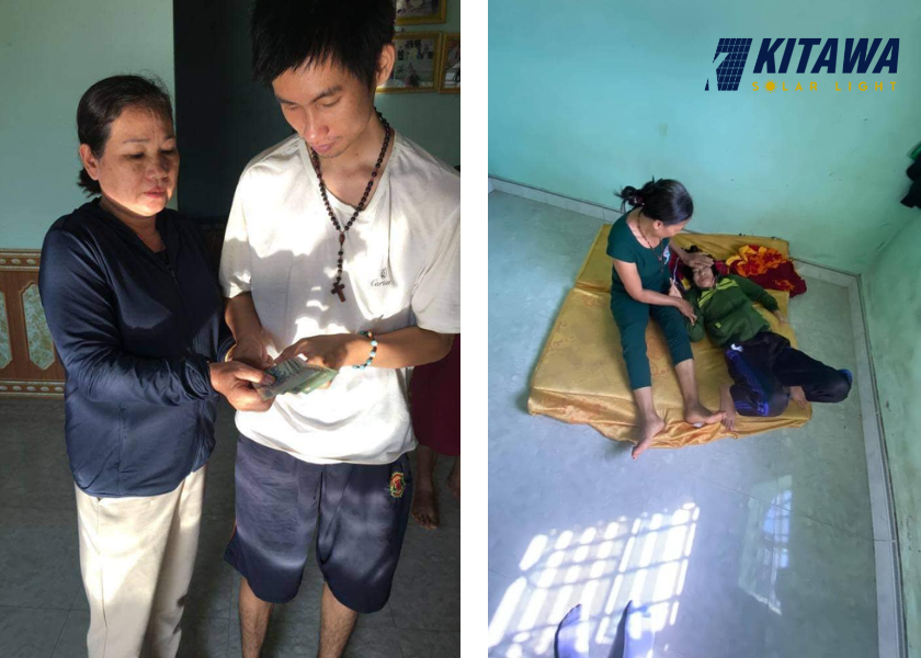 Kitawa ủng hộ gia đình có hoàn cảnh khó khăn tại Đắk Lắk