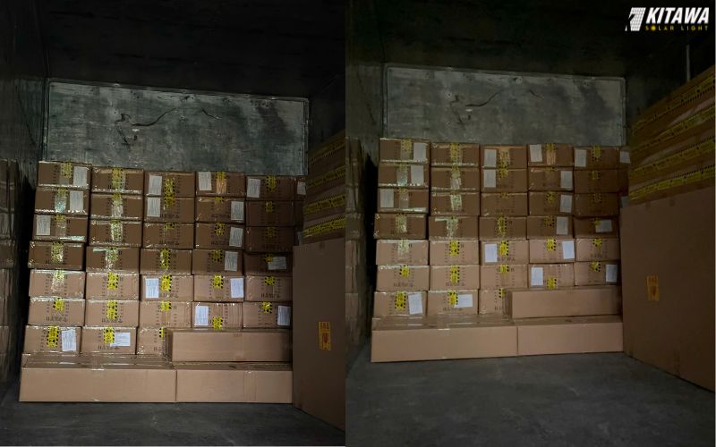 giao 100 đèn năng lượng mặt trời cho nhà máy