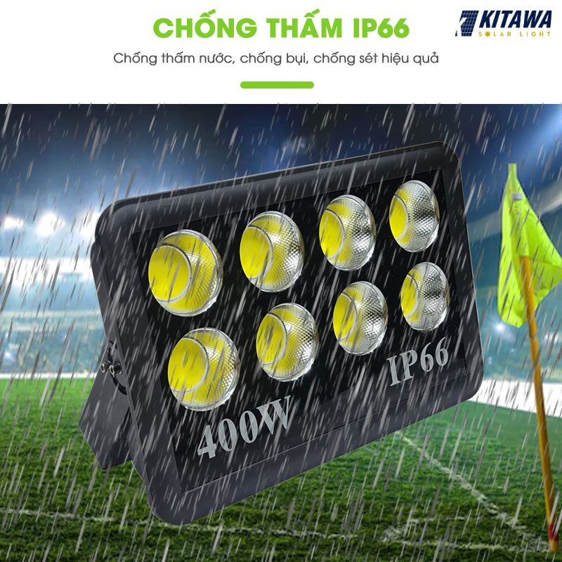 Đèn pha LED điện 400W chống chói AC.DP01.400