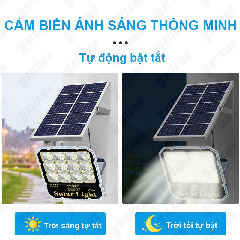 Đèn pha năng lượng mặt trời