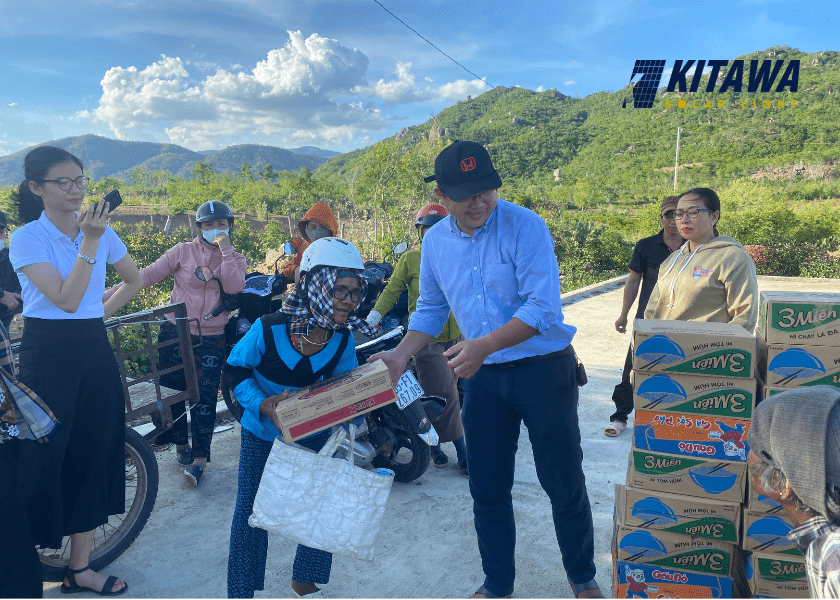 Kitawa tổ chức từ thiện ở Ninh Thuận