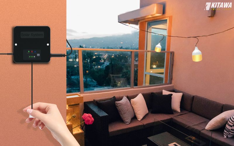 đèn bulb năng lượng mặt trời 120W