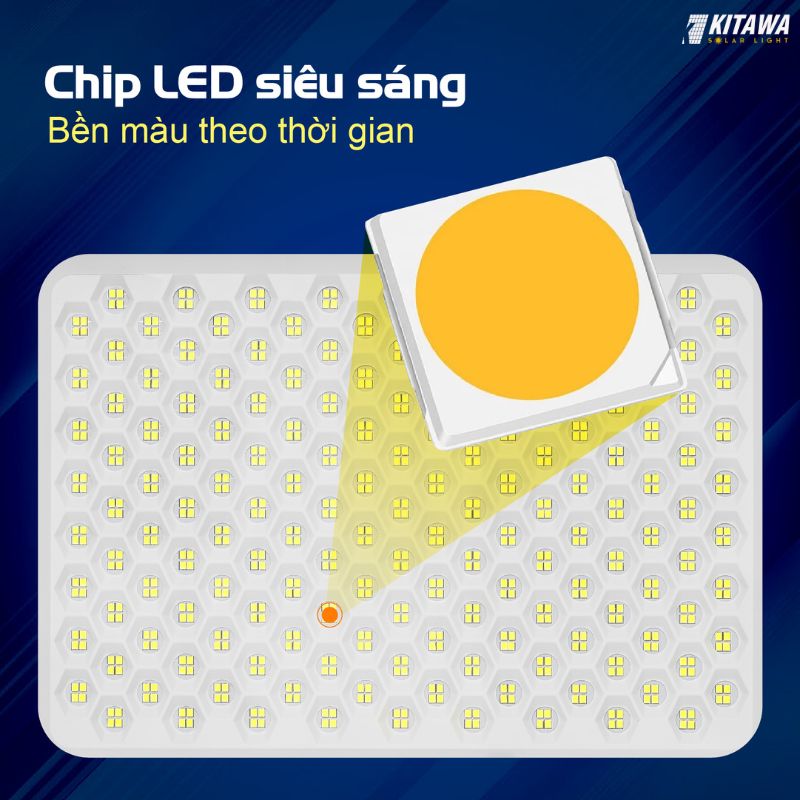 đèn pha năng lượng mặt trời chống chói 300w