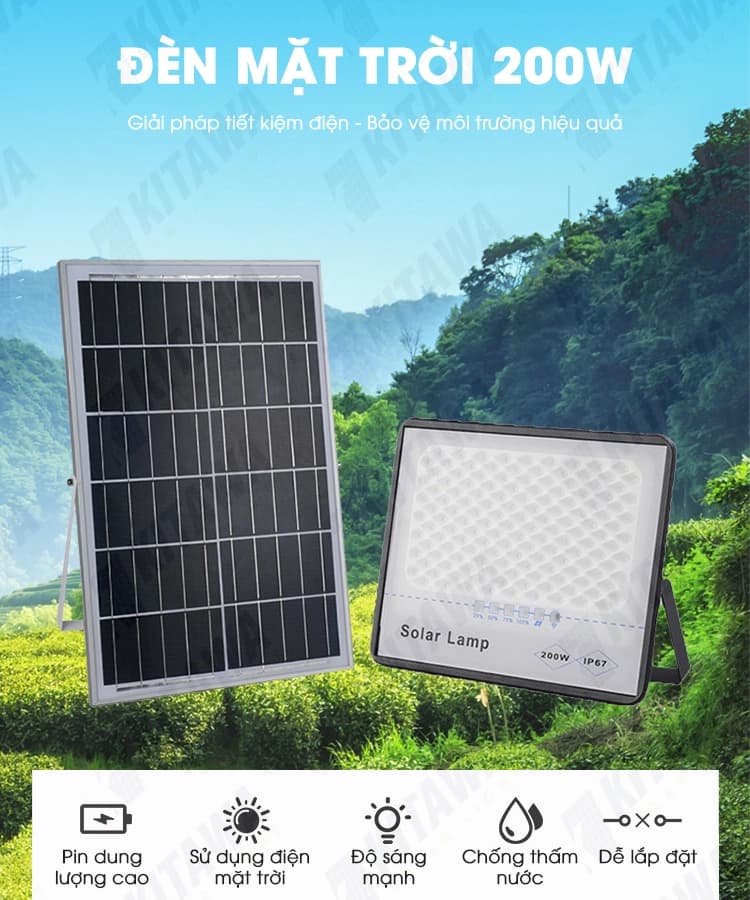 Đèn Năng Lượng Mặt Trời