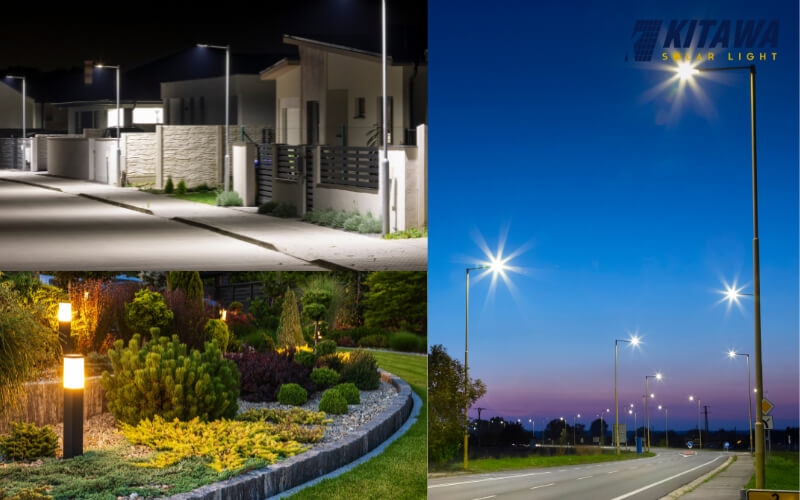 Ứng dụng của đèn đường LED cho khu dân cư