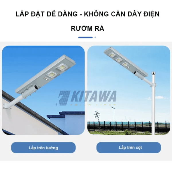 Đèn năng lượng mặt trời Kitawa