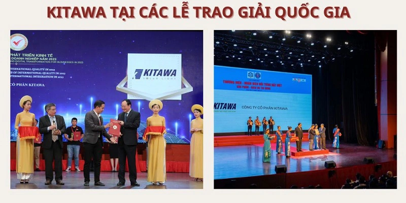 Kitawa tại các lễ trao giải Quốc gia
