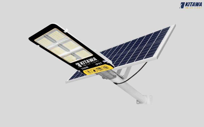 đèn đường năng lượng mặt trời 300w