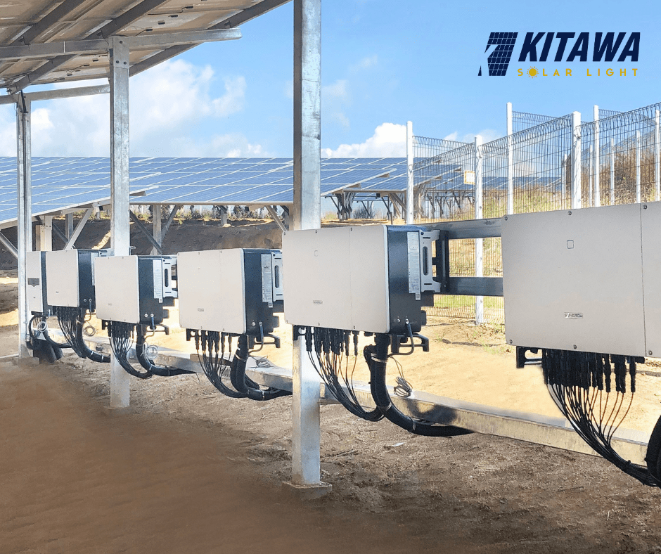 Inverter Hòa Lưới Điện Năng Lượng Mặt Trời Kitawa
