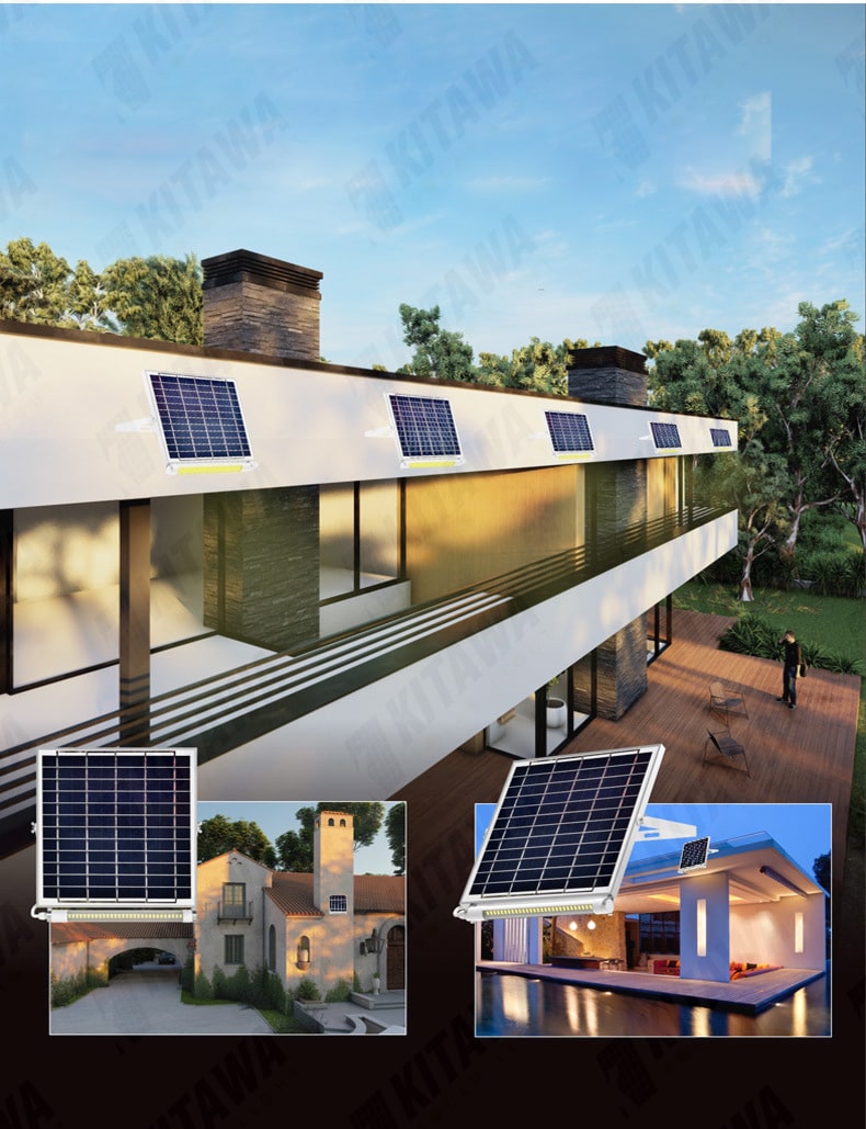 Đèn trần năng lượng mặt trời