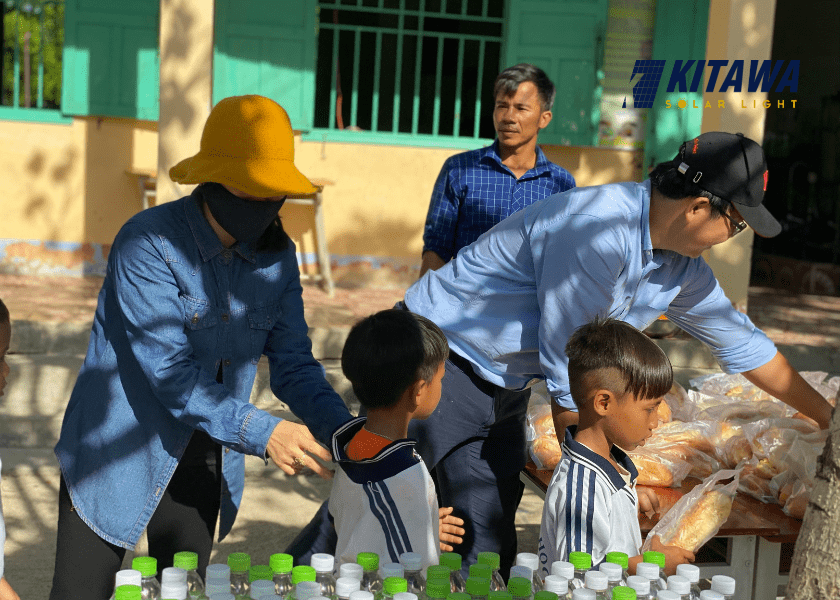 Kitawa tổ chức từ thiện ở Ninh Thuận