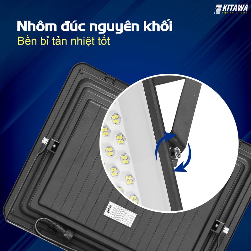 đèn pha năng lượng mặt trời chống chói 200w