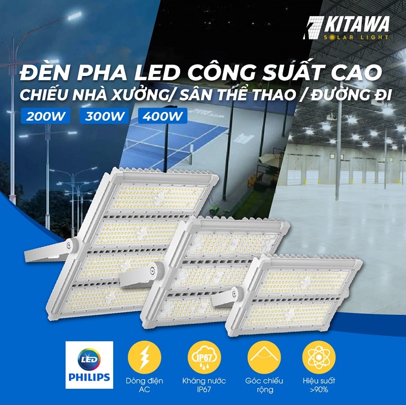 Đèn pha LED công suất cao
