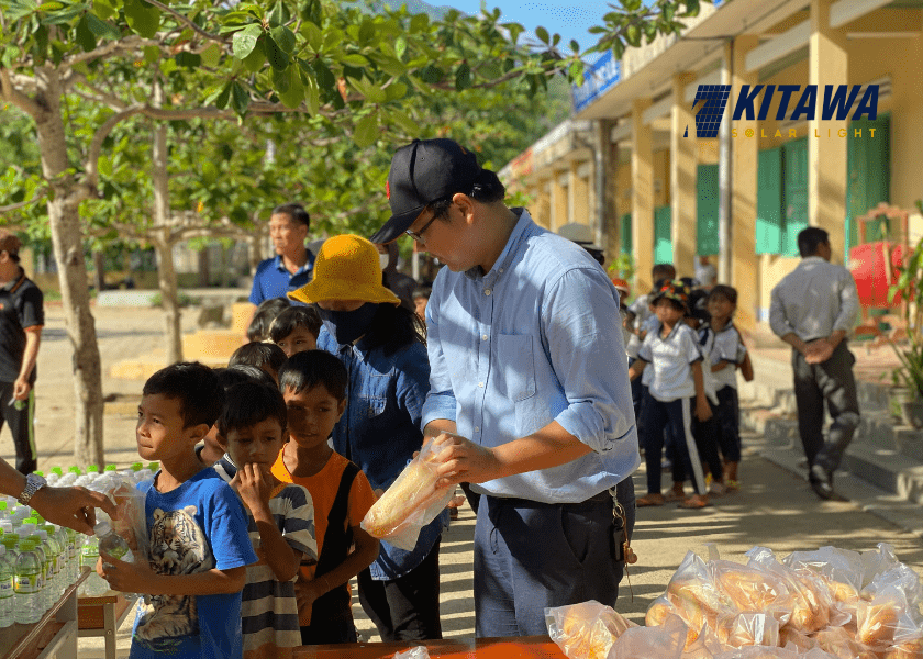 Kitawa tổ chức từ thiện ở Ninh Thuận