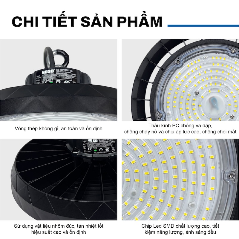đèn led highbay 160w