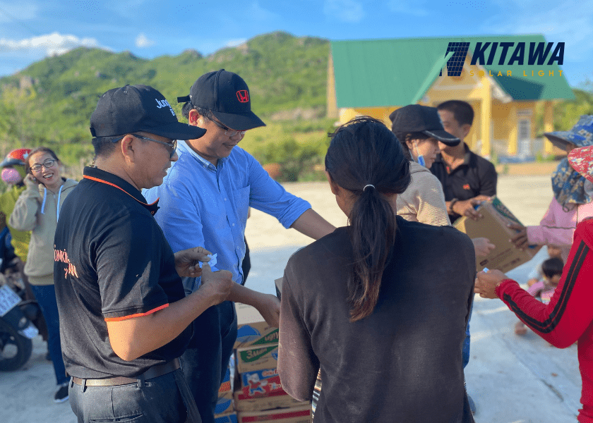 Kitawa tổ chức từ thiện ở Ninh Thuận