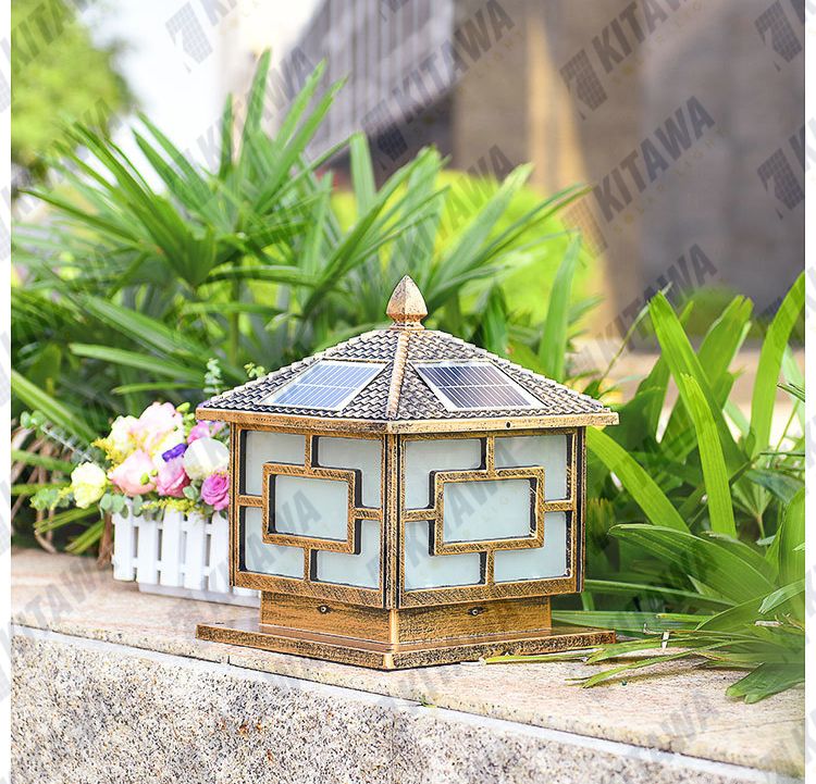 Đèn trụ cổng năng lượng mặt trời