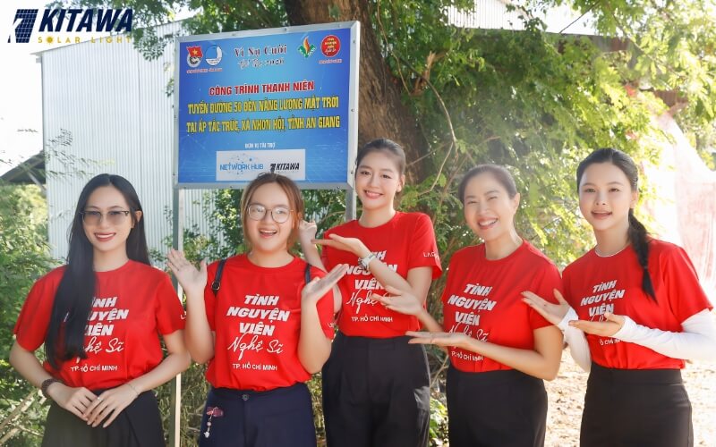 Các tình nguyện viên tham gia chương trình CSR của KITAWA ý nghĩa