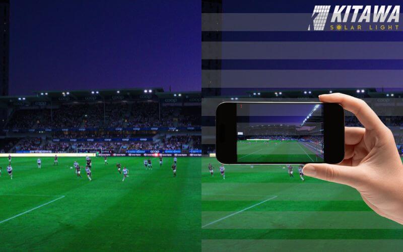 Minh họa hiện tượng ánh sáng nhấp nháy