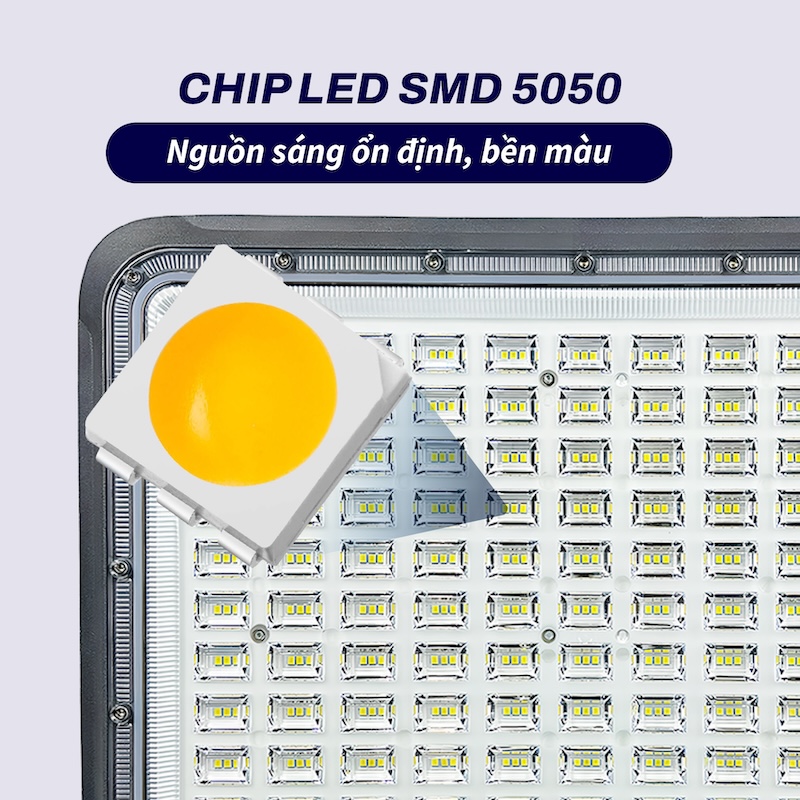 đèn pha chống chói năng lượng mặt trời 400w