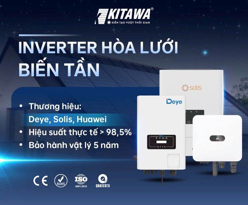 Các loại inverter KITAWA sử dụng